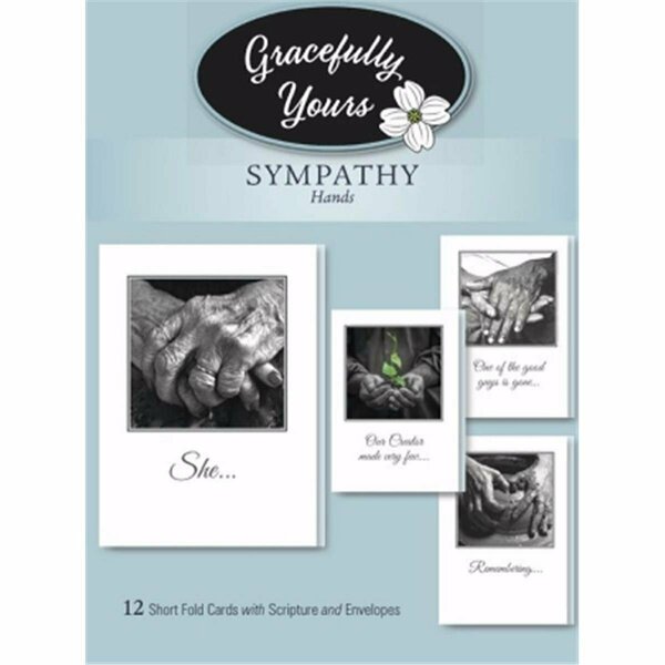 Artbeat Of America Boxed Card-Sympathy-Hands No. 146, 12PK 203260